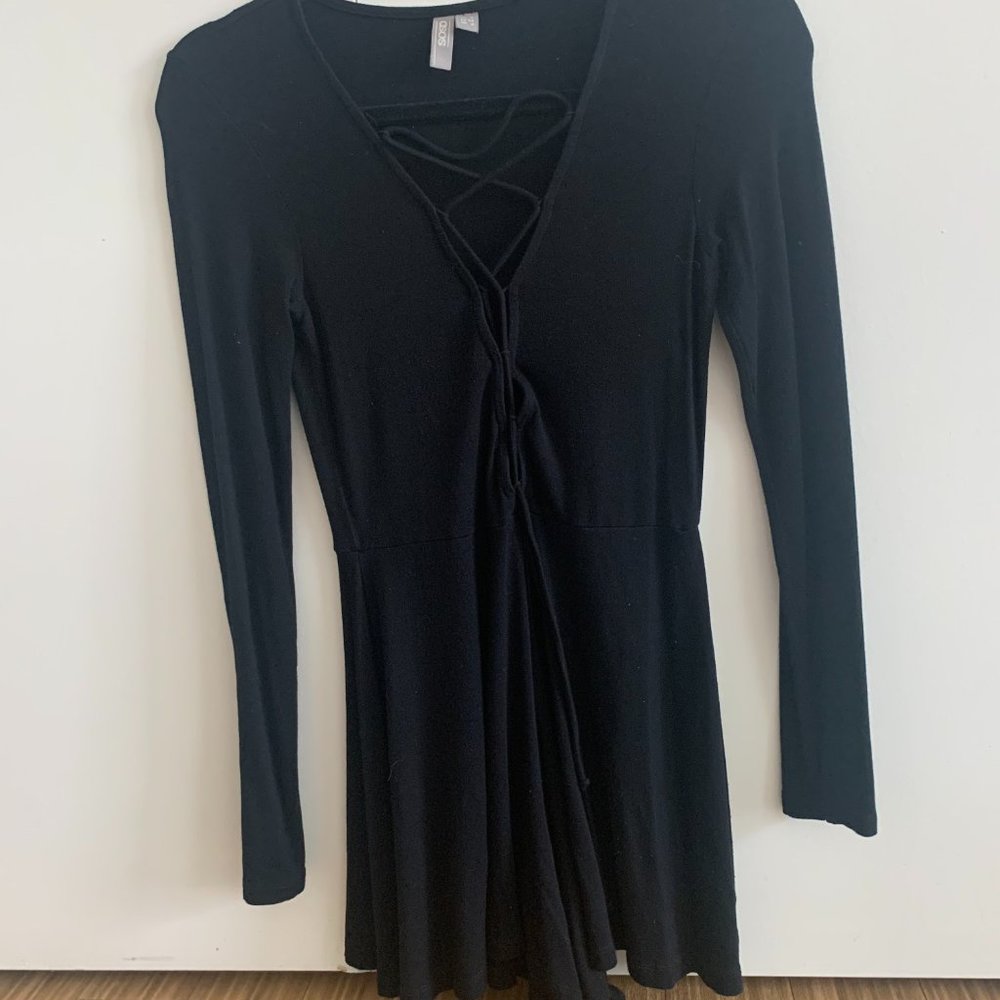 Asos front tie strappy romper - Picture 7 of 7